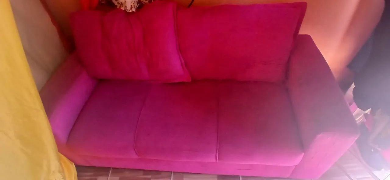 Sofá rosa - Foto 2