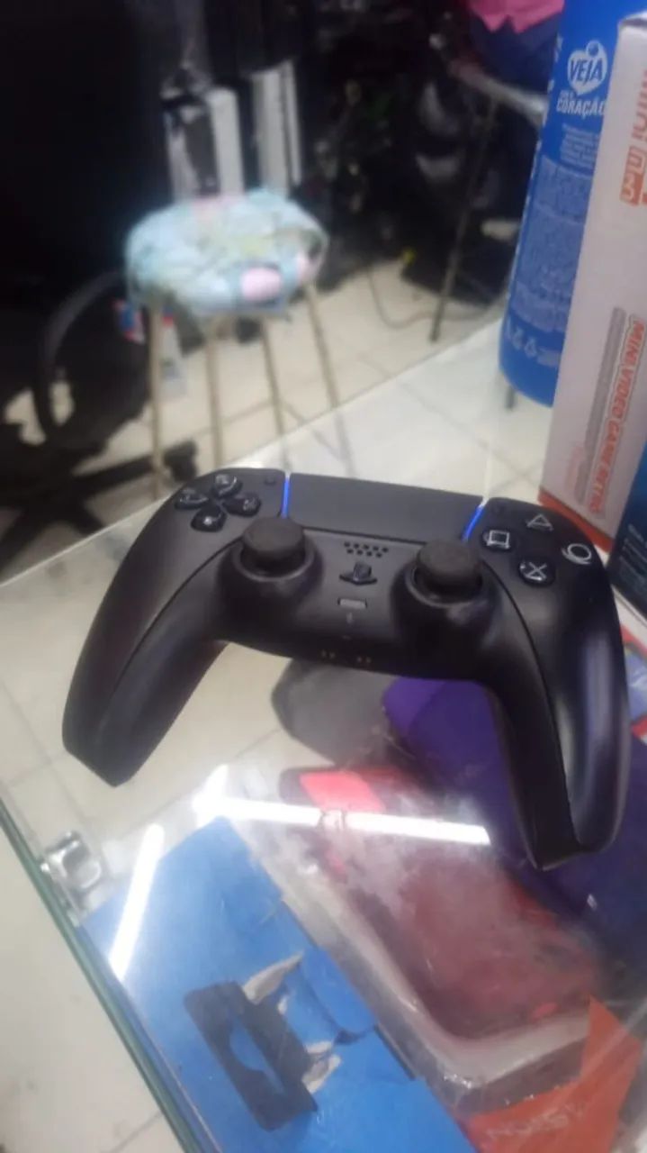 PS5 slim digital 2 Controles, headset pulse elite  - Foto 5