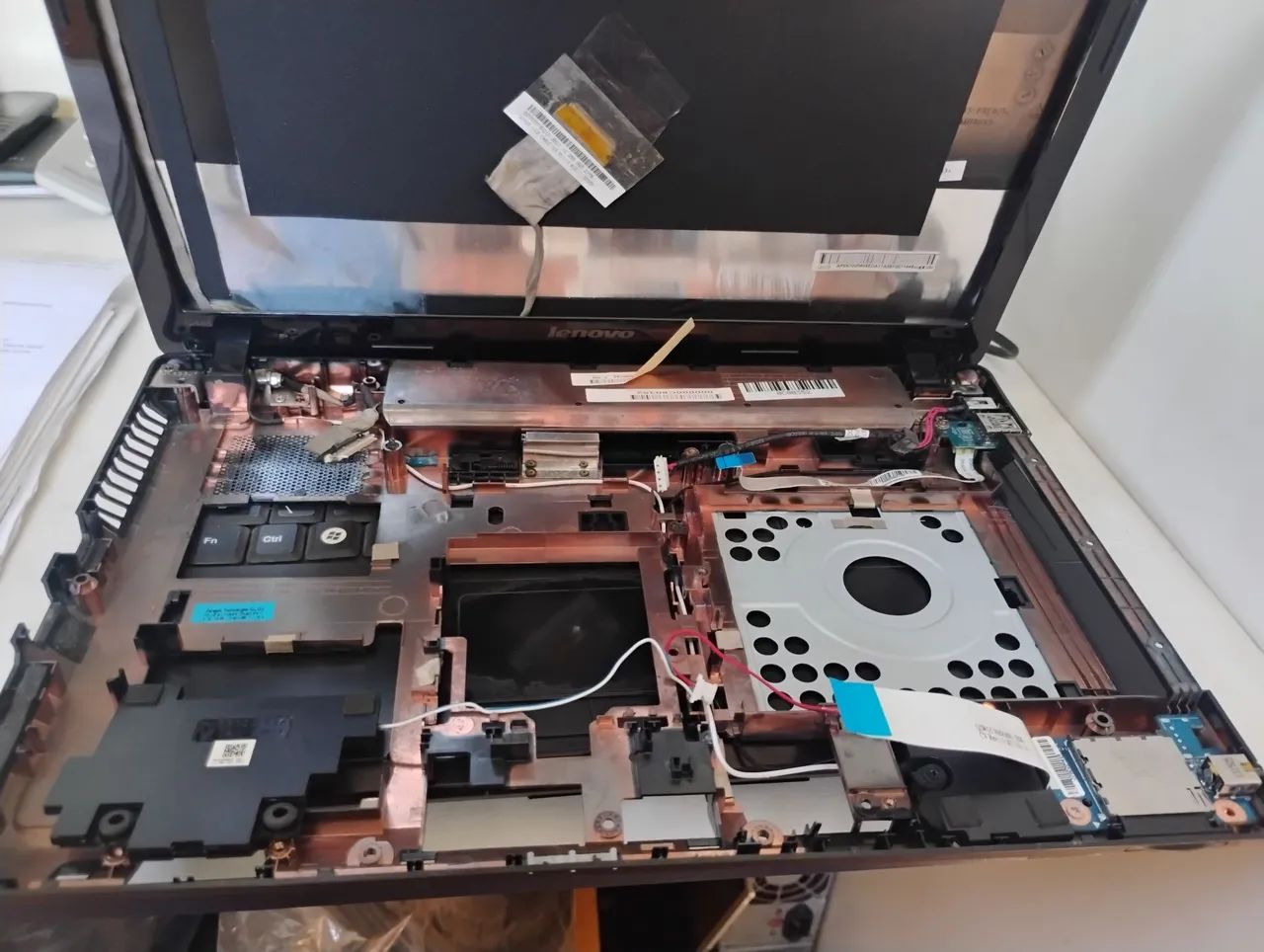 Carcaça completa Notebook Lenovo G485 - Foto 5