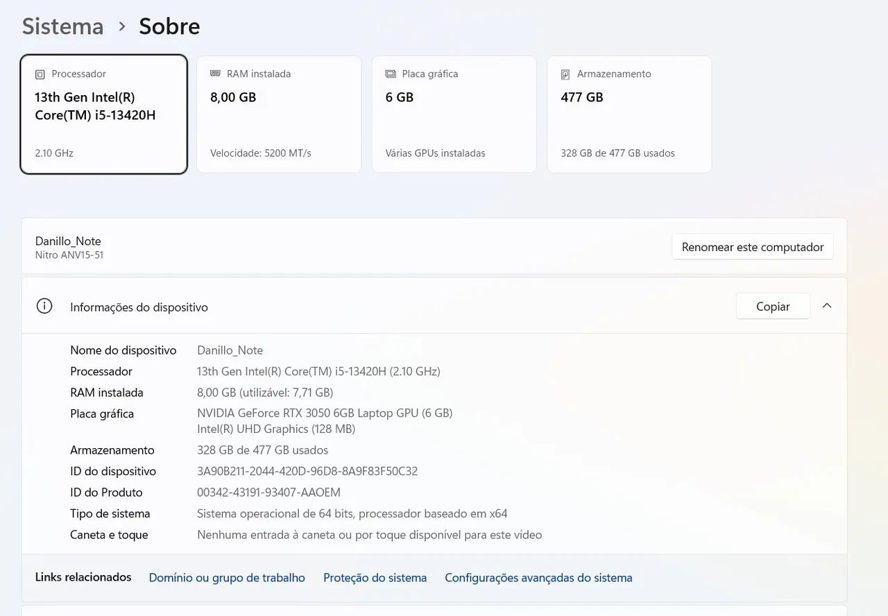 Notebook acer nitro 15 - Foto 5