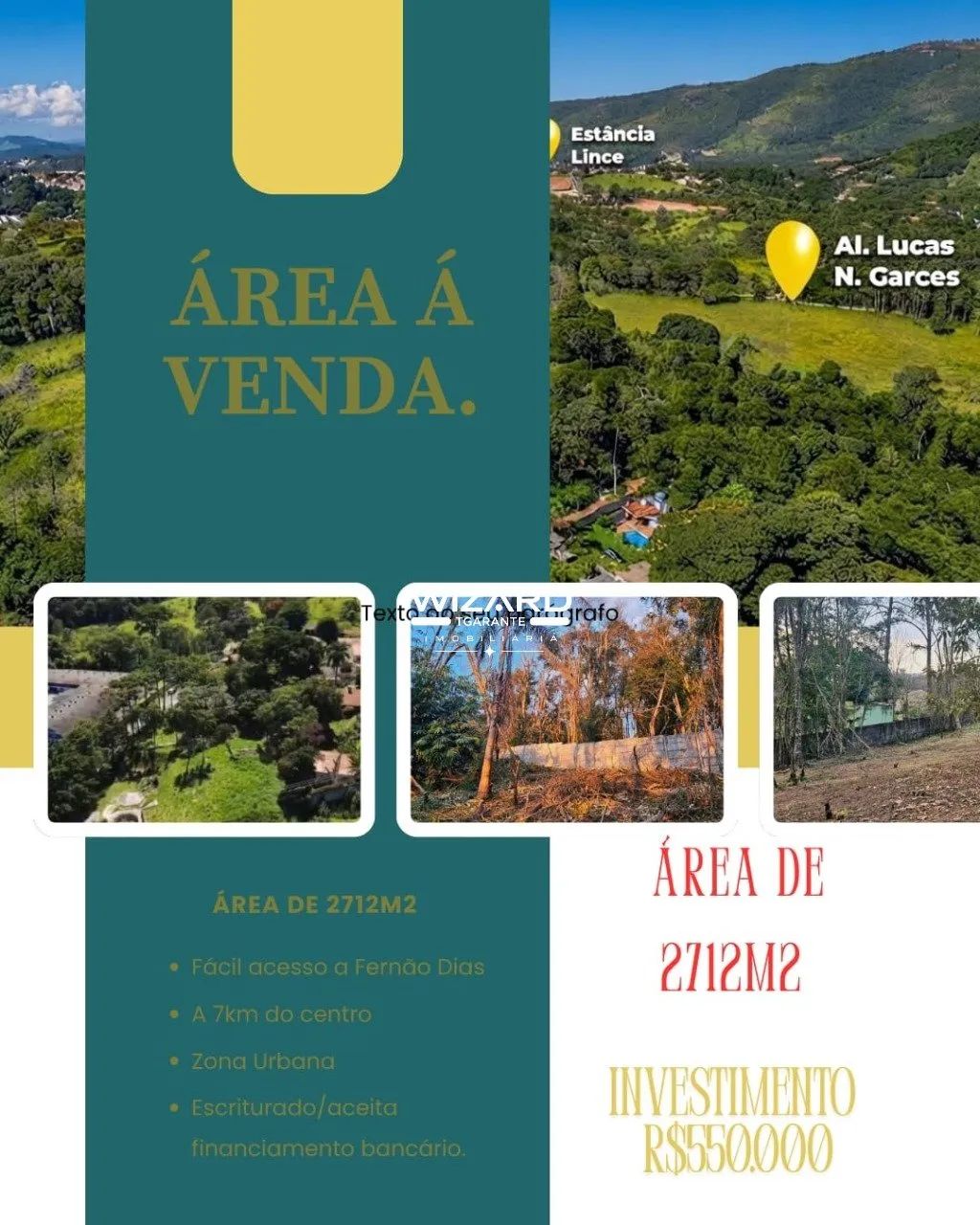 Área à venda em Cidade Satélite, Atibaia - Foto 2