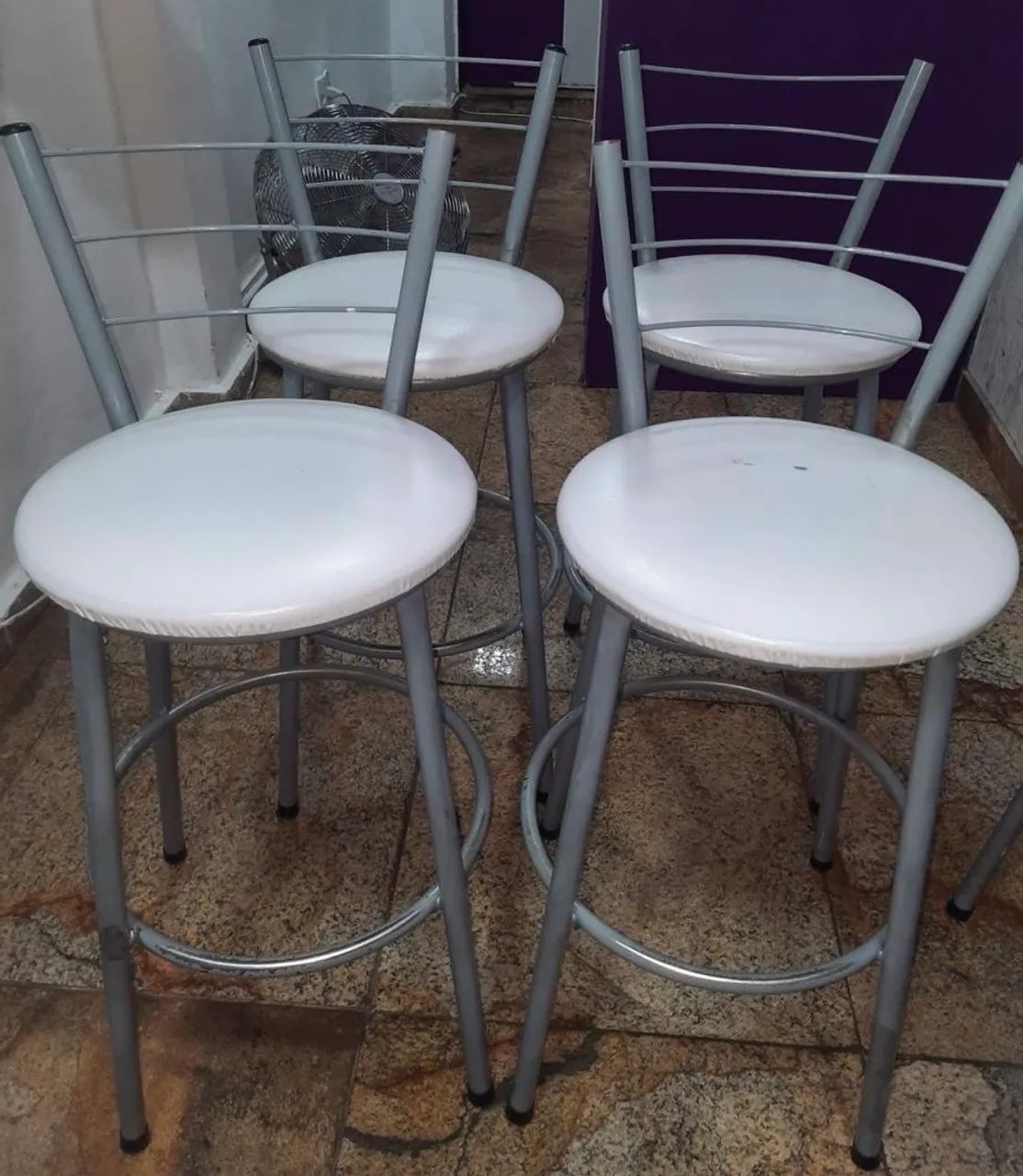 Banquetas para balcão - kit com 4 