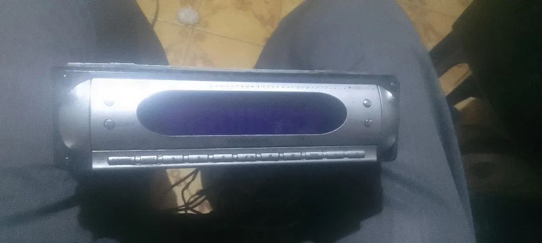 toca cd e mp3  de carro sony
