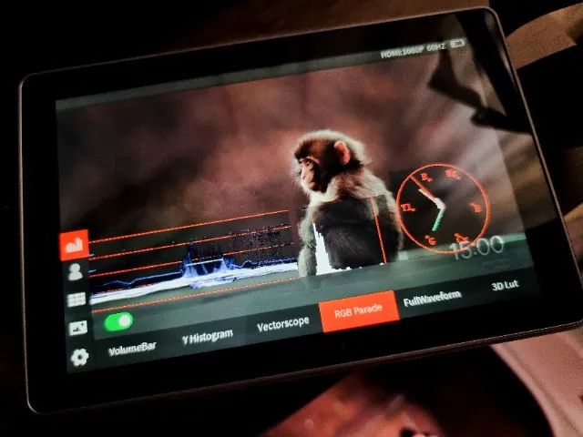 Monitor Externo Câmera Viltrox Dc-l1 7 Polegadas 4k Hdmi - Foto 5