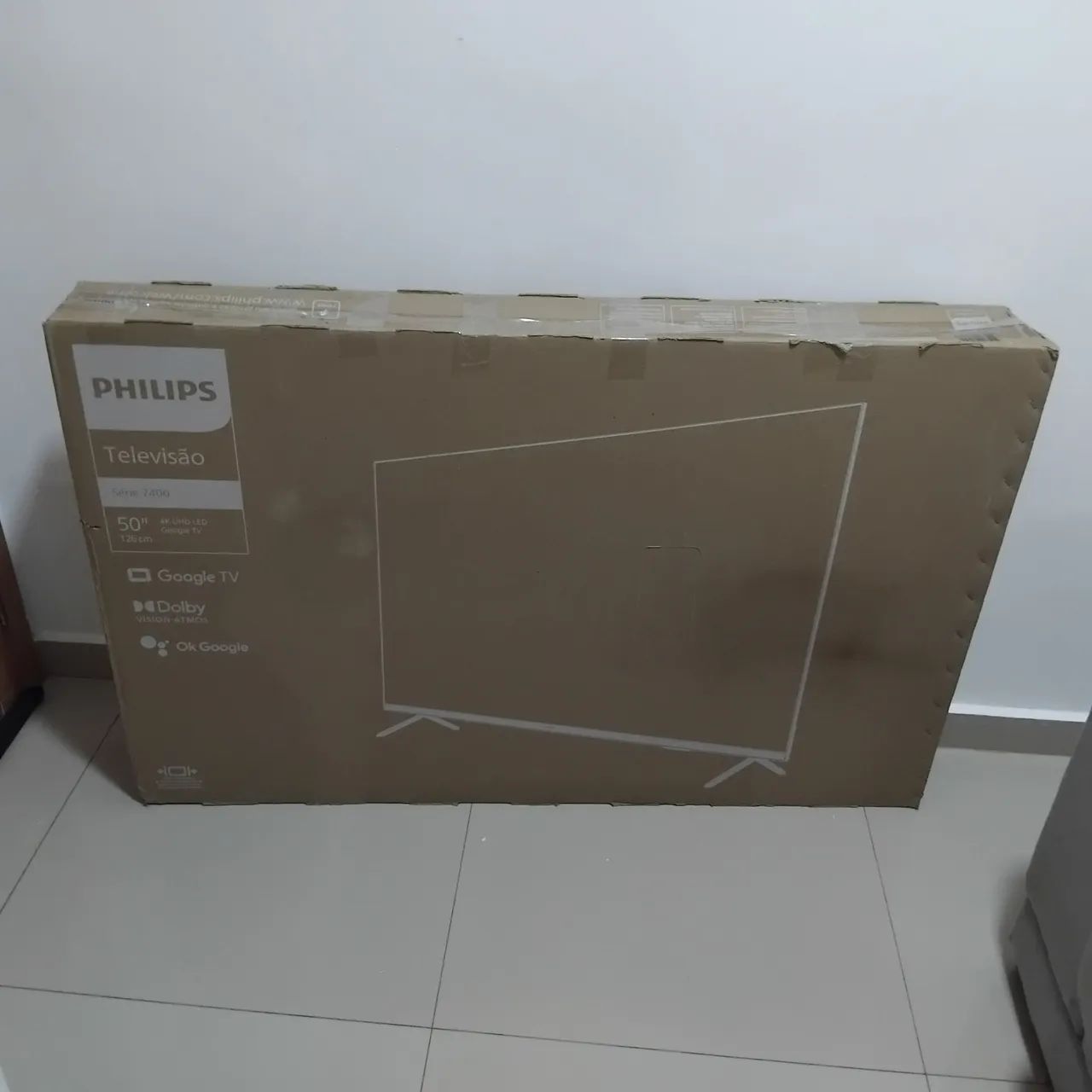 Tv philips 4k 7400 Series 50 polegadas  - Foto 4