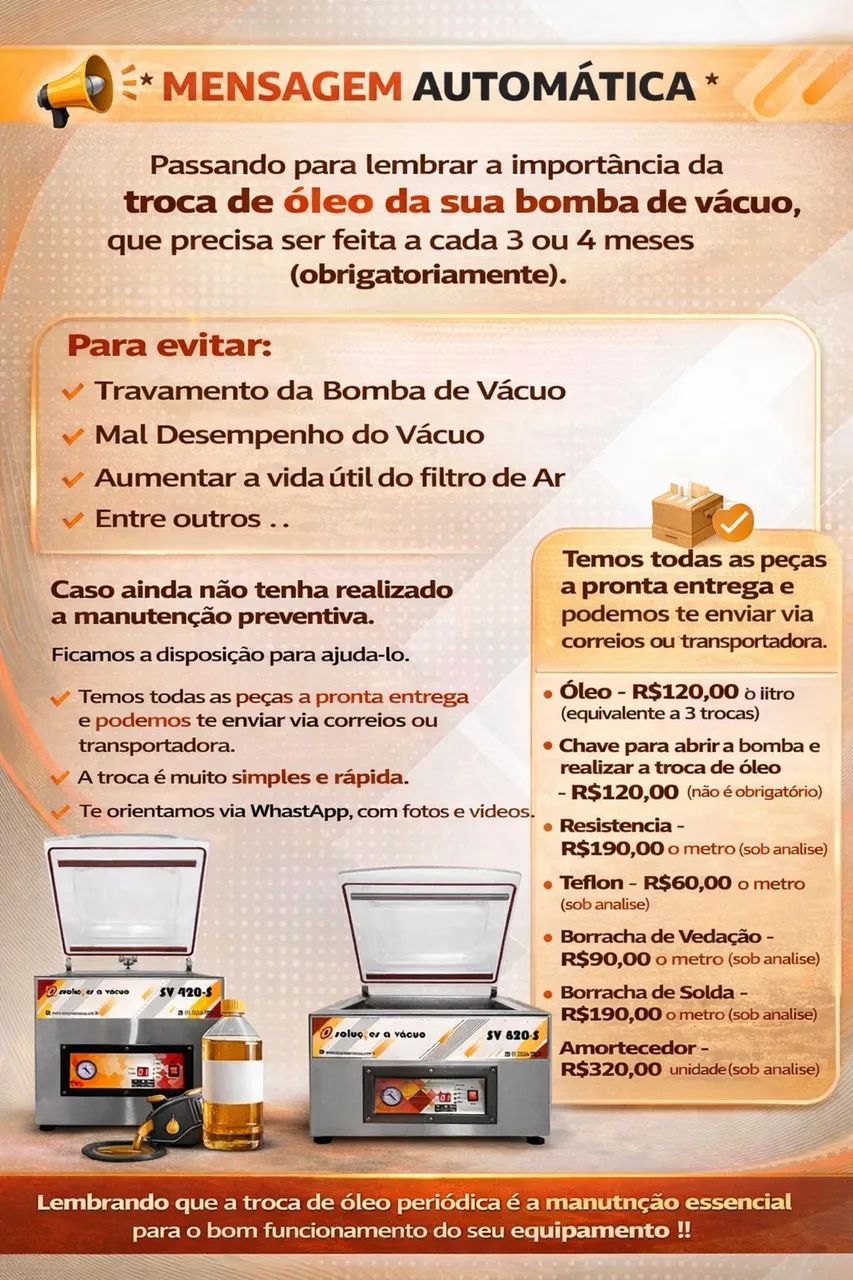 Assistência Técnica em Seladora a Vácuo Industrial  - Foto 2