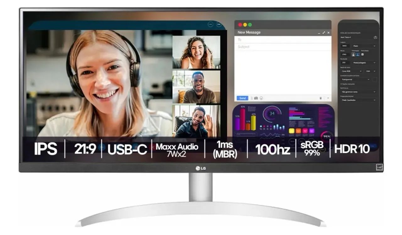 Monitor LG UltraWide 29? 1ms (MBR), 100Hz - Foto 2