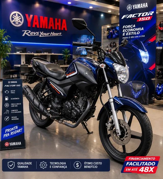 FACTOR 150 Yamaha - 2024 Super Conservada - Foto 2