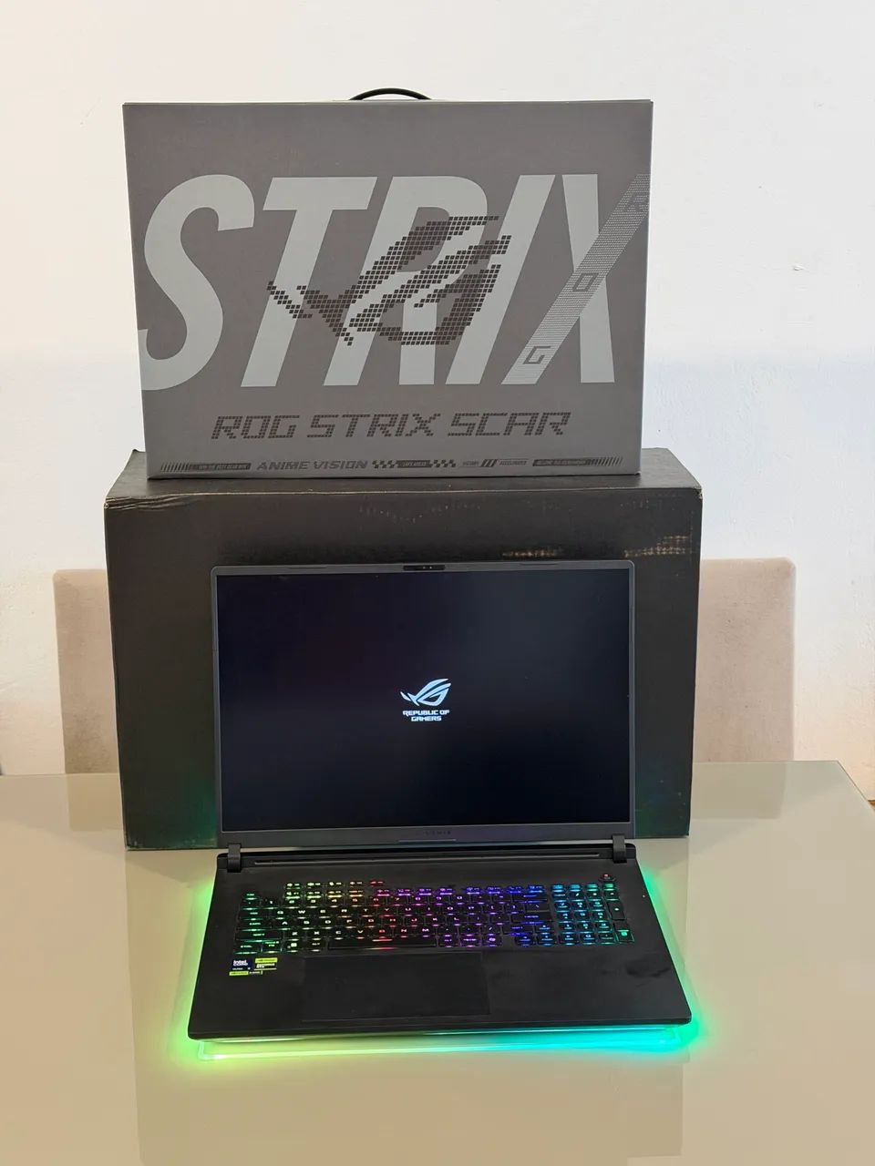 Notebook Rog G18 Scar RTX 5080 - Ultra 9  - Foto 5