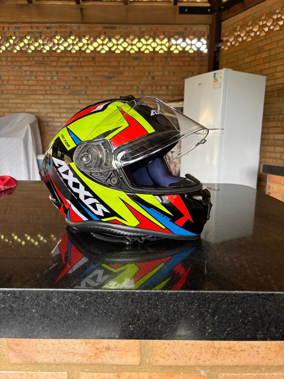 Capacete Axxis draken número 60 - Foto 4