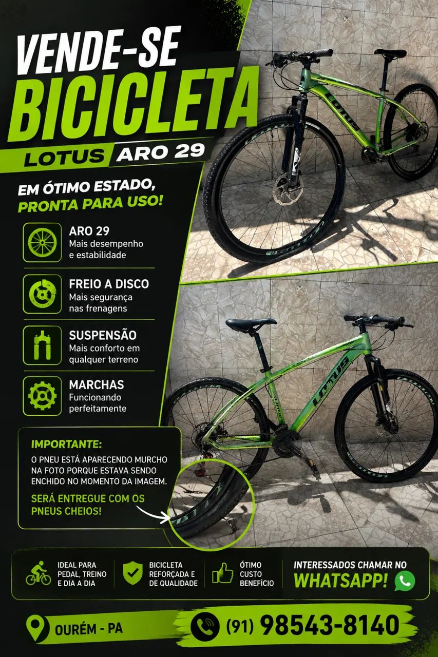 Bicicleta Aro 29 Em Bom Estado
