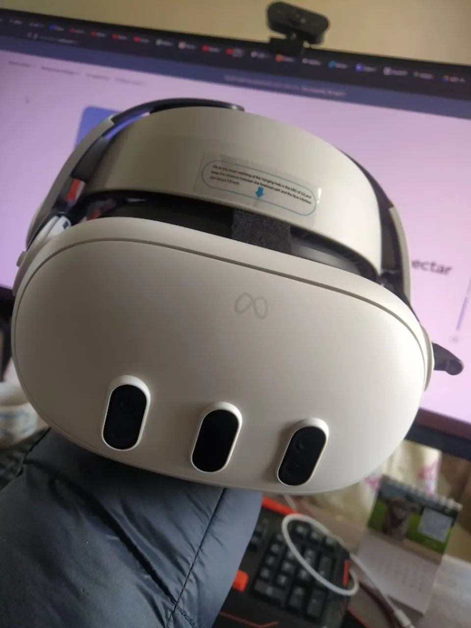 Quest 3 + Bobo VR M3 Pro - Consoles de Vídeo Game - São Pelegrino