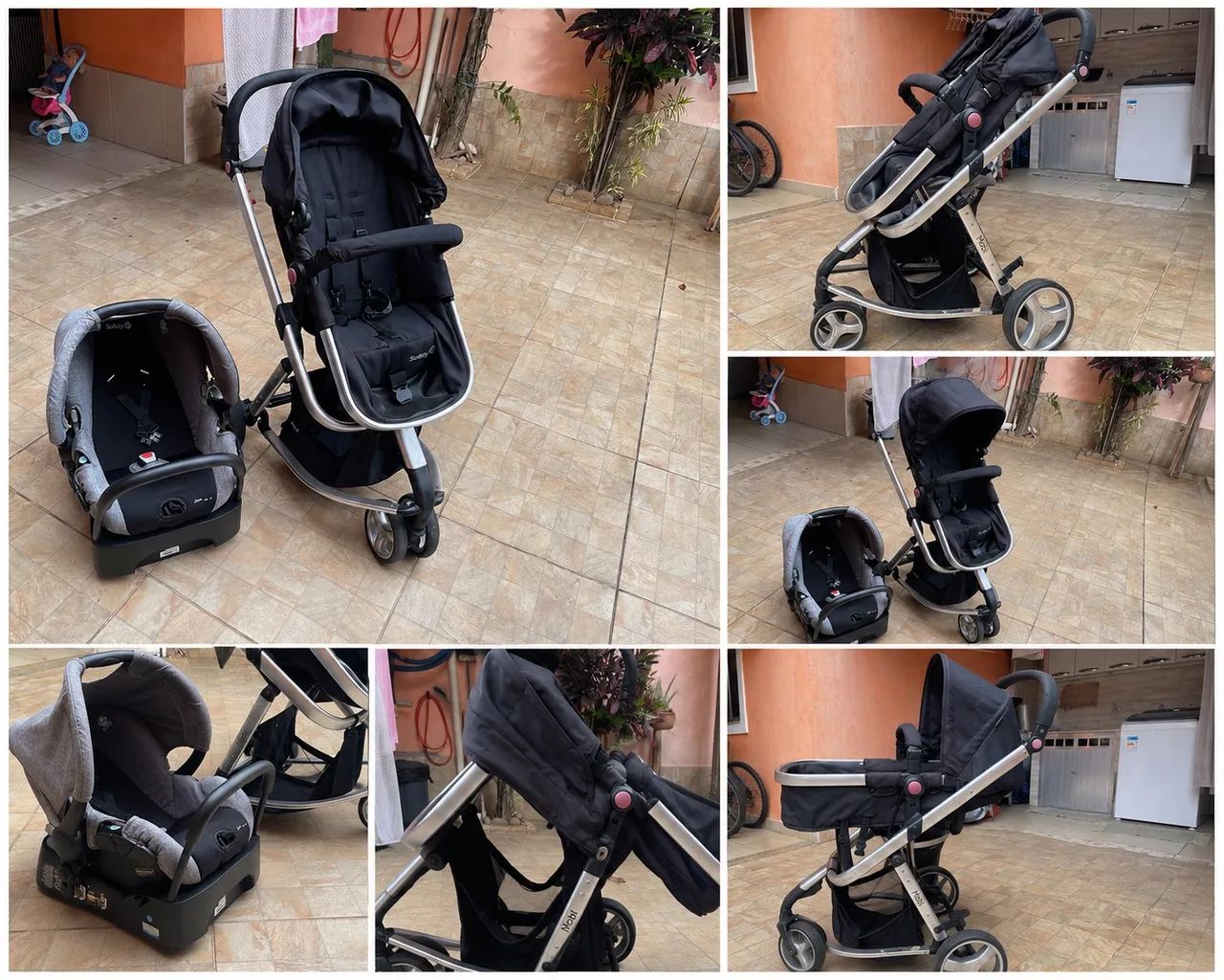 Carrinho de bebê Moisés  - Foto 3
