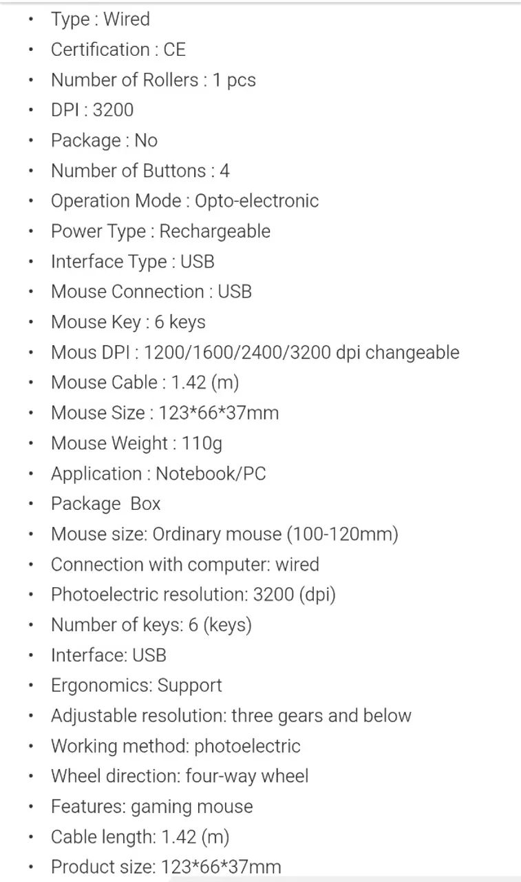 Mouse Gamer USB - Foto 4