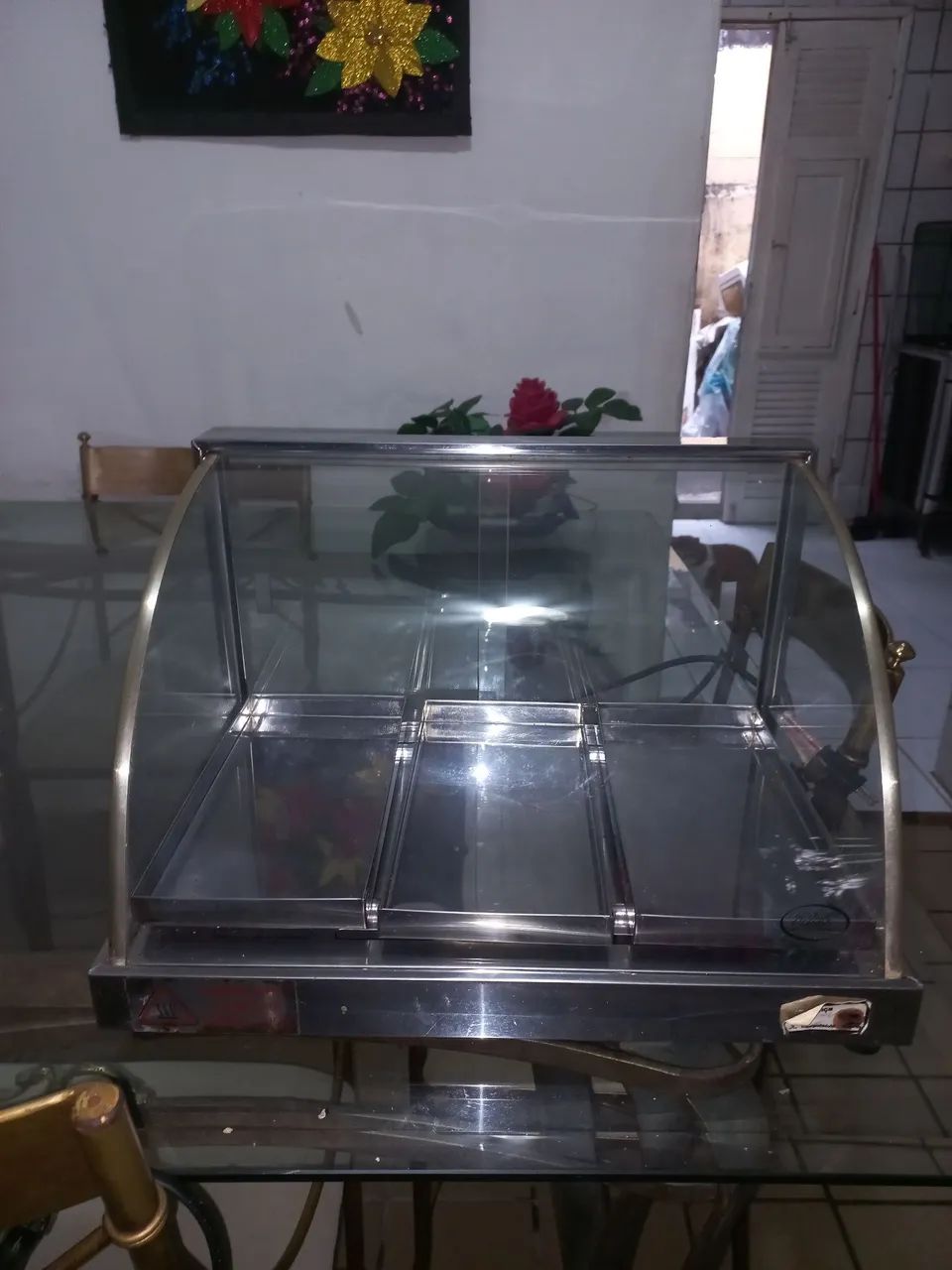 Vitrine curva bandeja com termostato - Foto 2