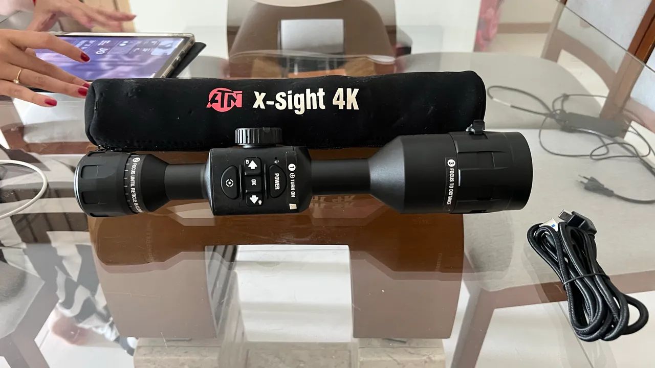 Luneta Digital Dia/Noite ATN X-Sight 4K Pro - Foto 5