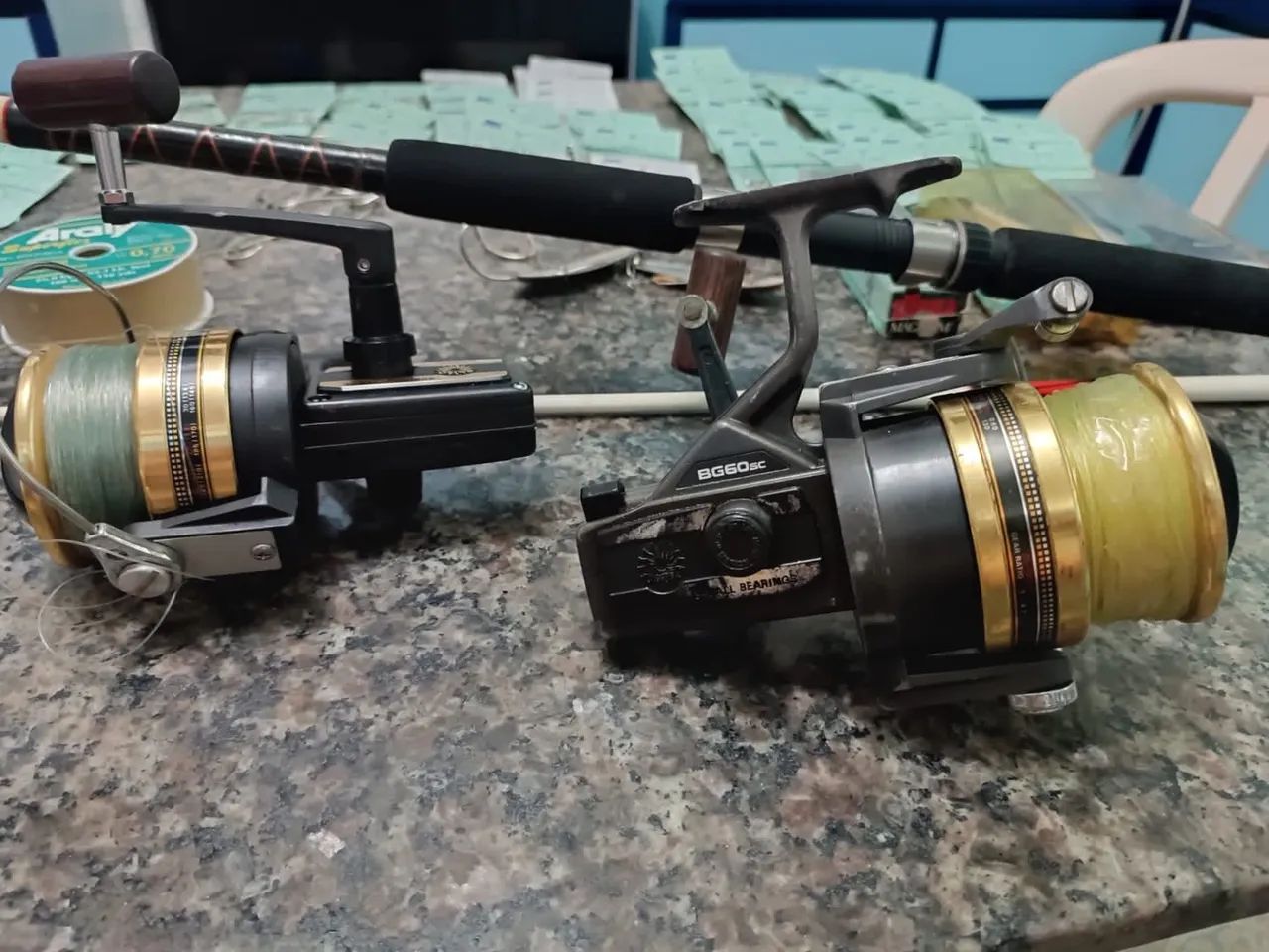 Molinete BG 60 usado em bom estado - Foto 2