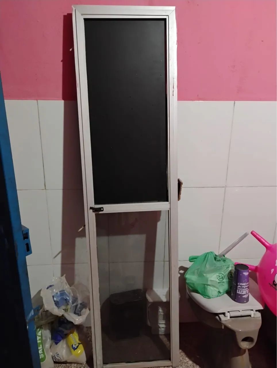 Aluminum door