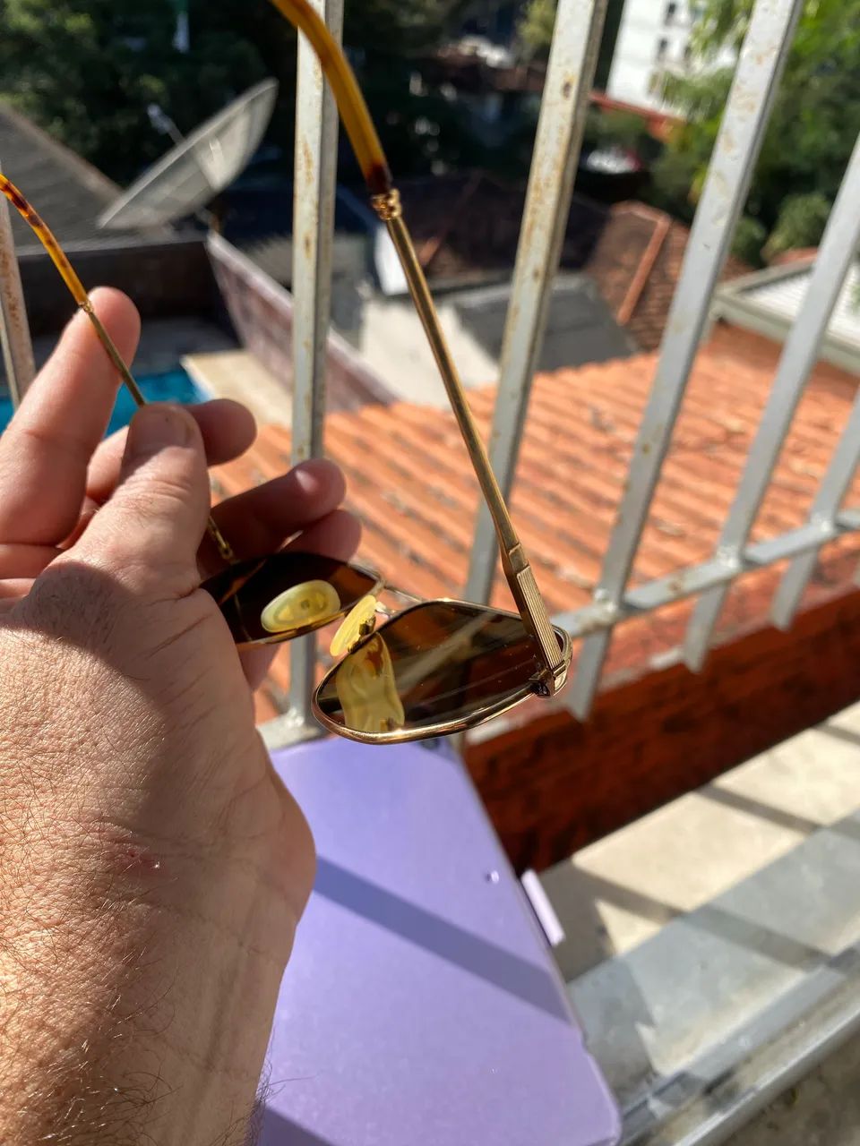Óculos ouro  - Foto 2