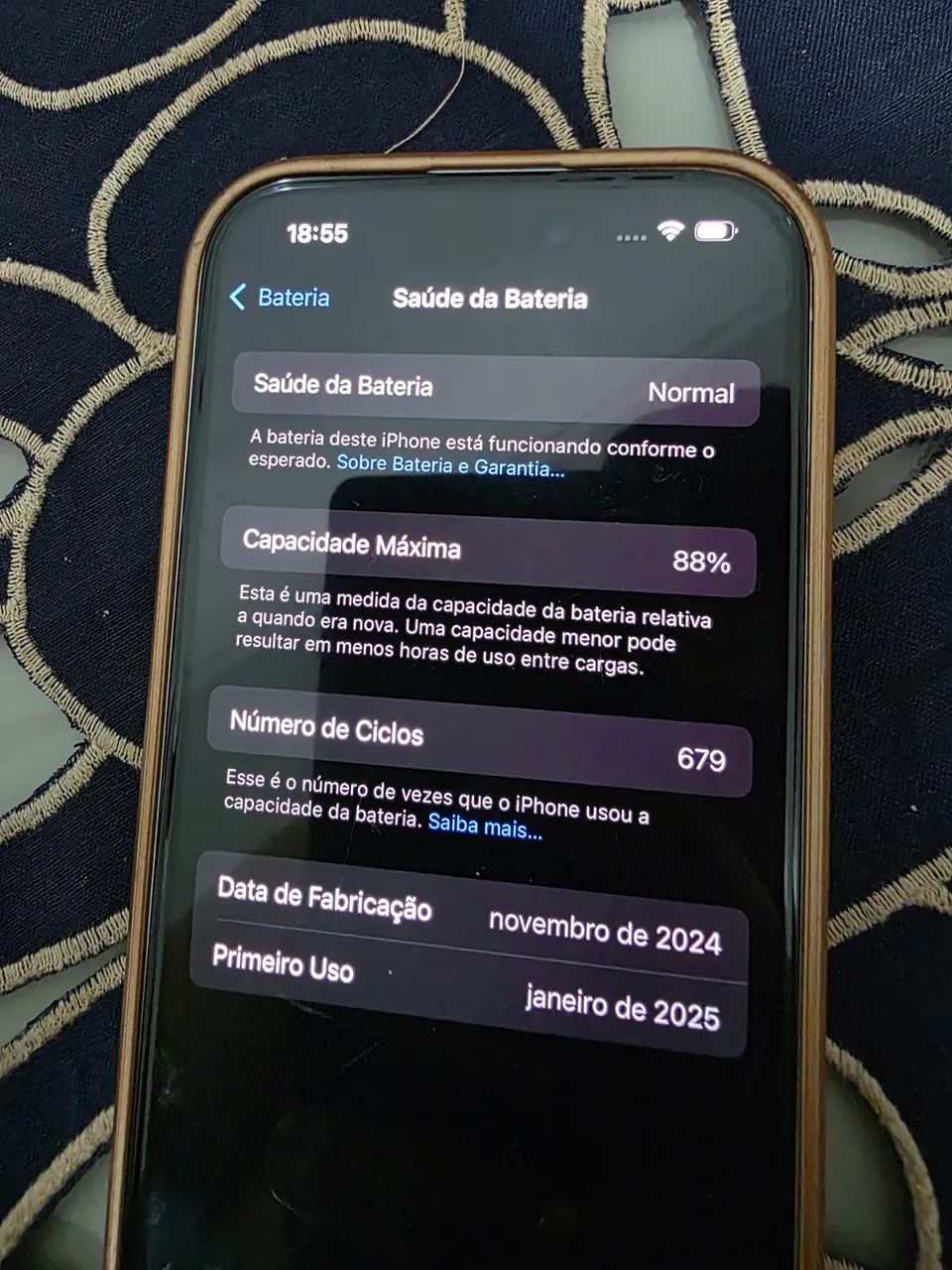 iPhone 15 - 128GB de Único dono - Foto 3