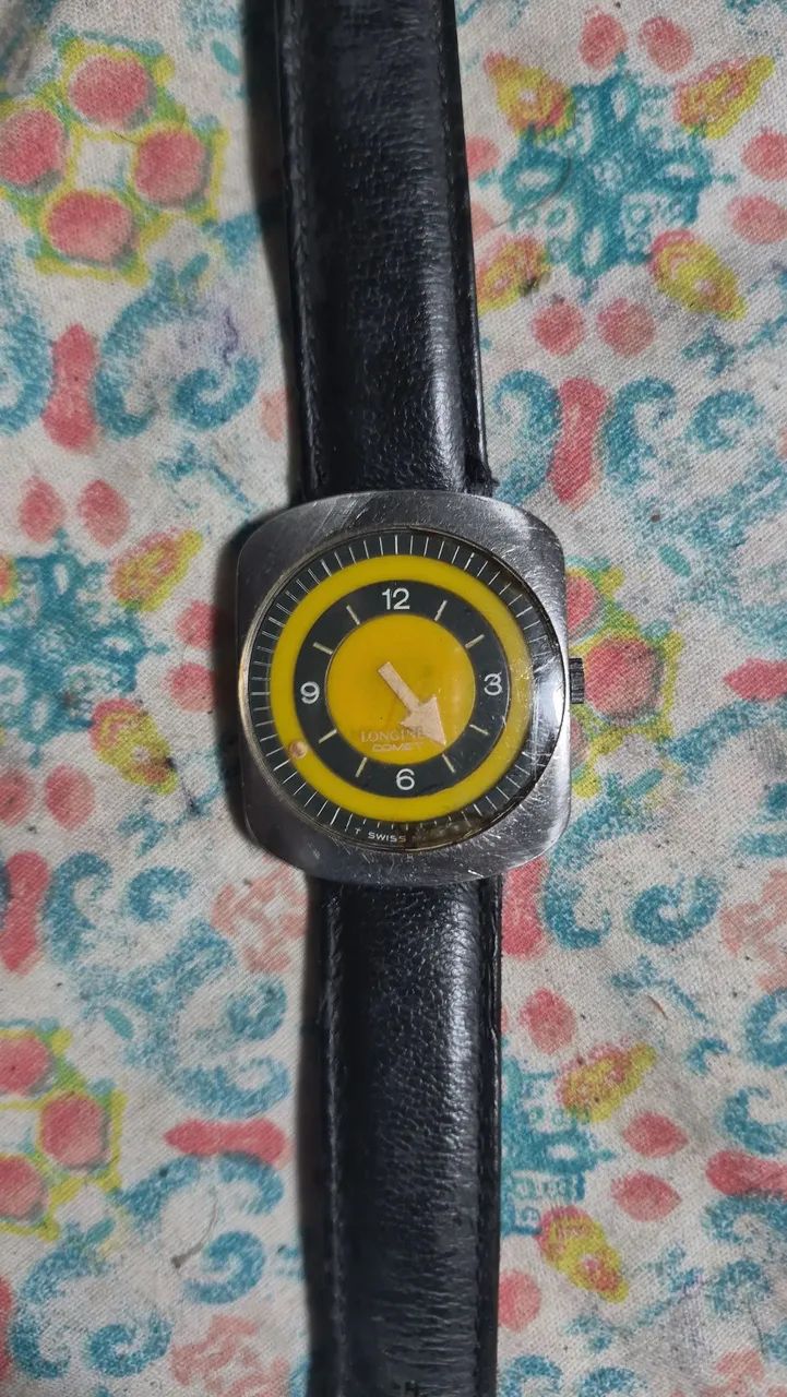 Relogio longines mystery dial 1970 suiss 