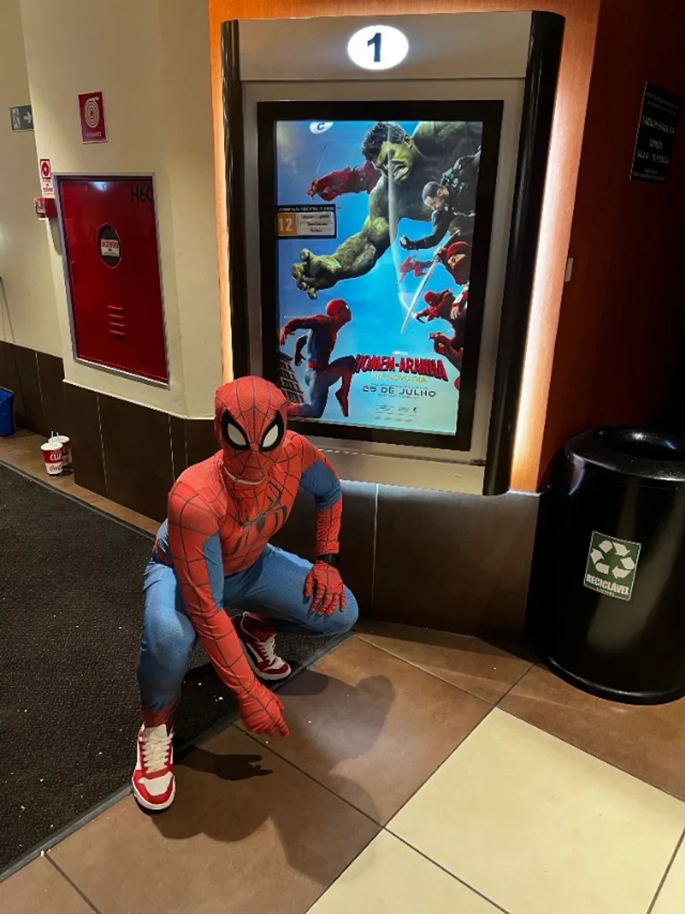 Roupa Spider-Man