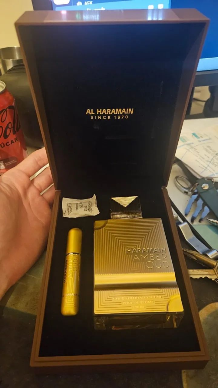 Al haramain oud amber extreme + decanter - Foto 2