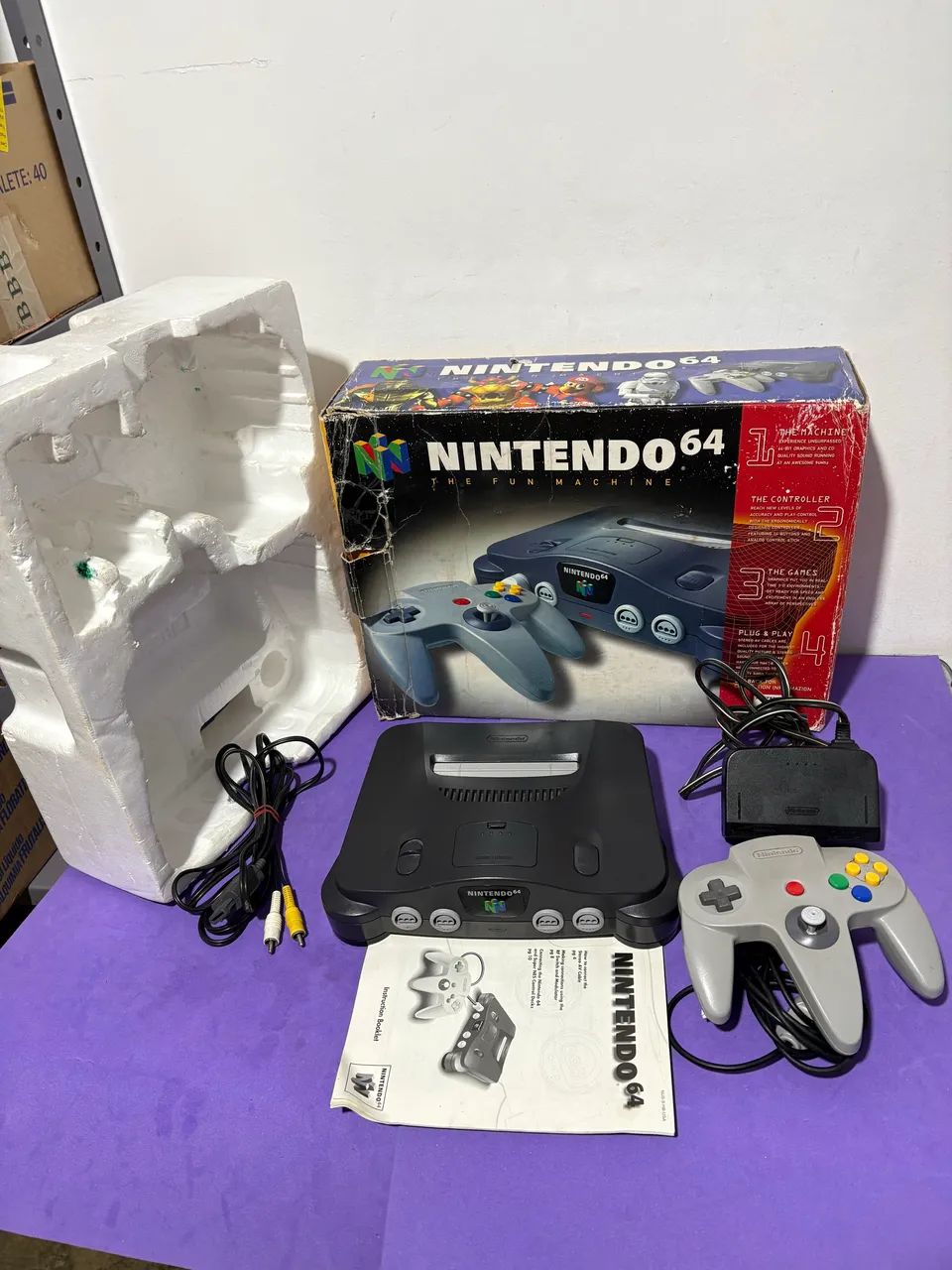 Console nintendo 64 americano n64