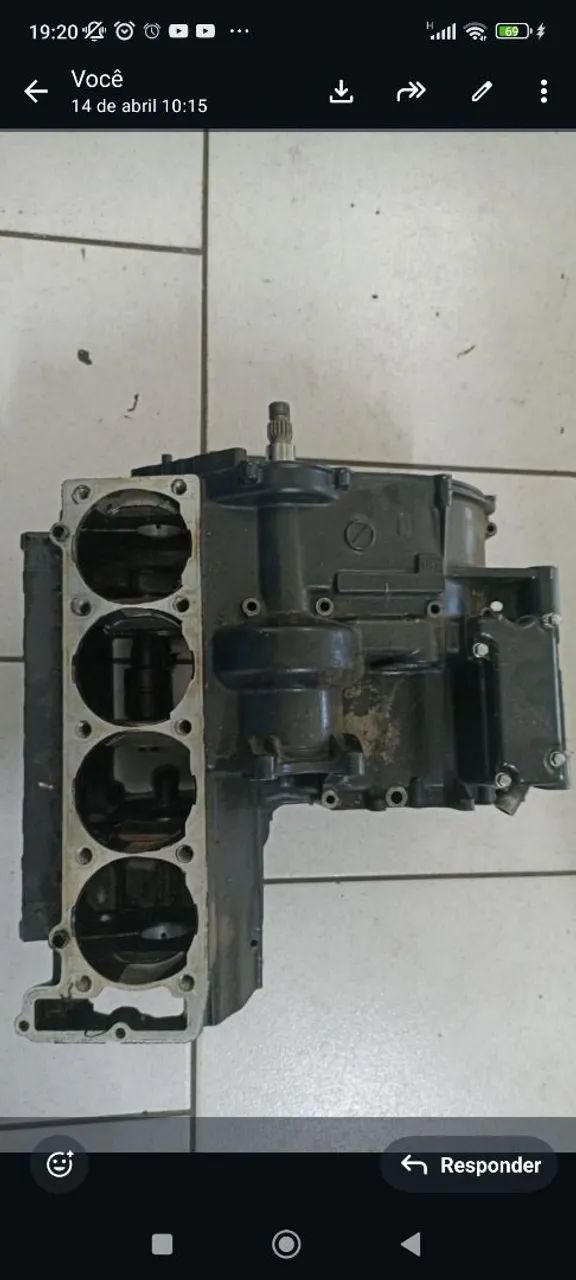 K Carcaças Zx11+ 10 bronzinas originais - Peças para motos - Vila