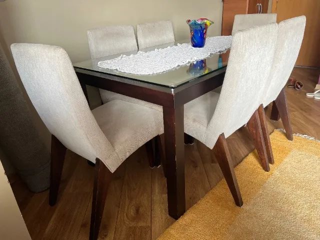 Mesa de jantar com cadeiras - Foto 4