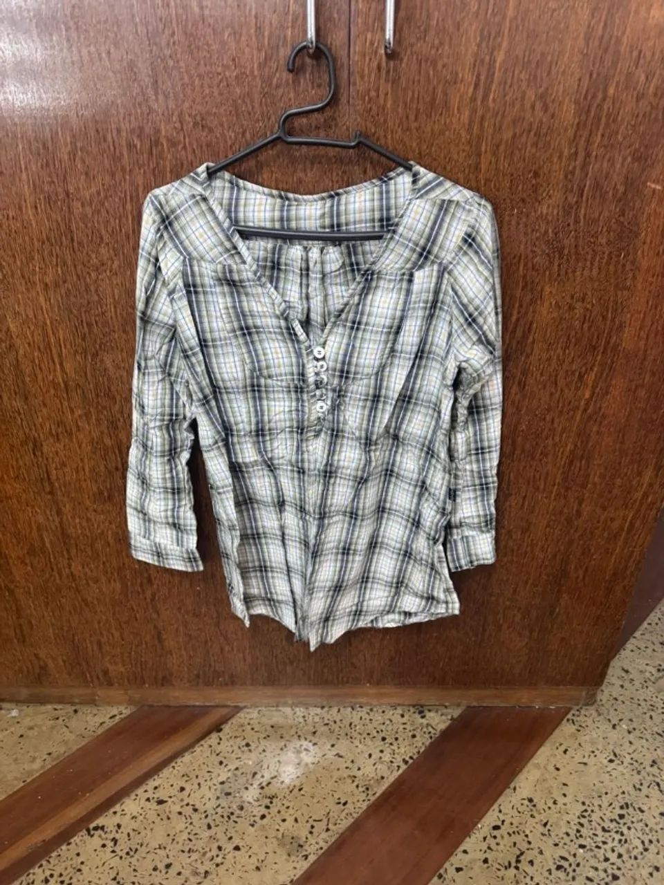 camisa feminina xadrez g