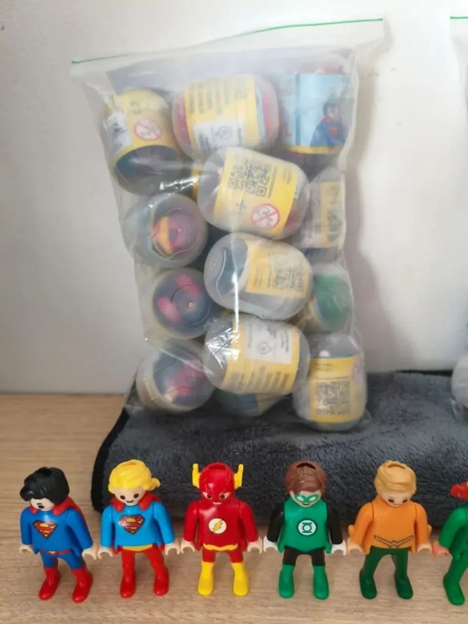 Coleção completa DC Playmobil Kinder - Foto 2