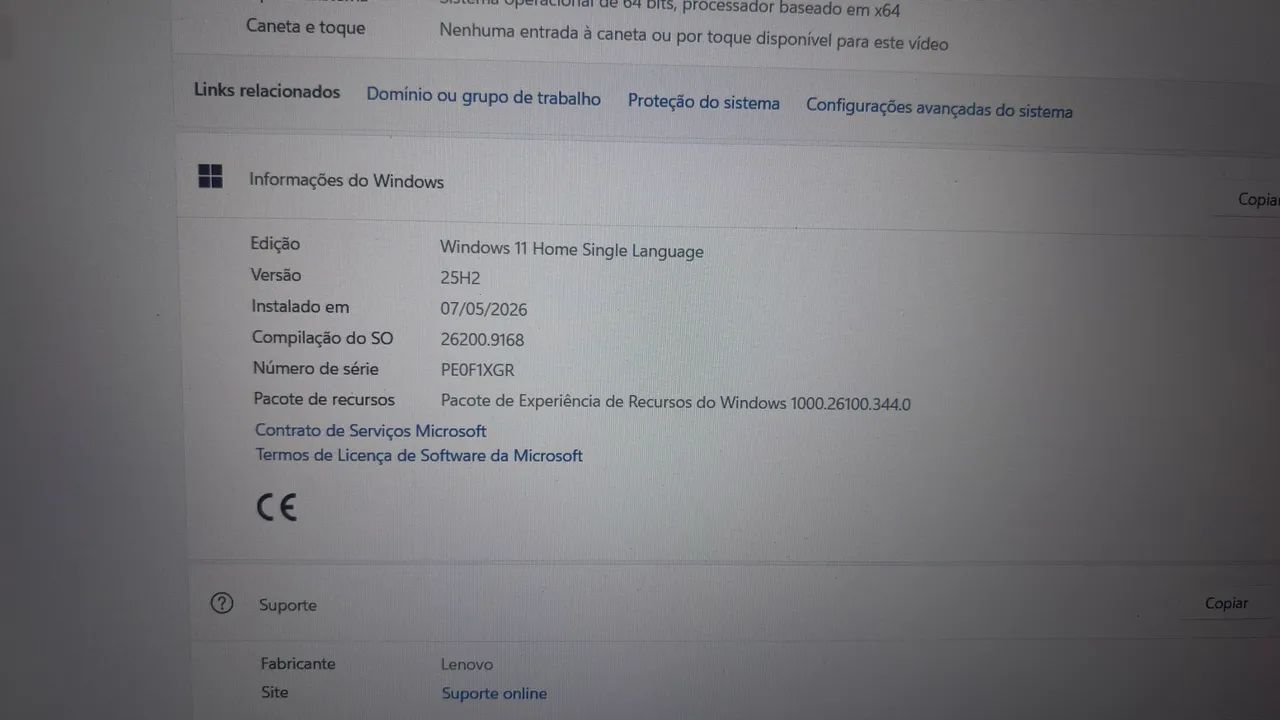 Notebook Lenovo 13 geração  - Foto 2
