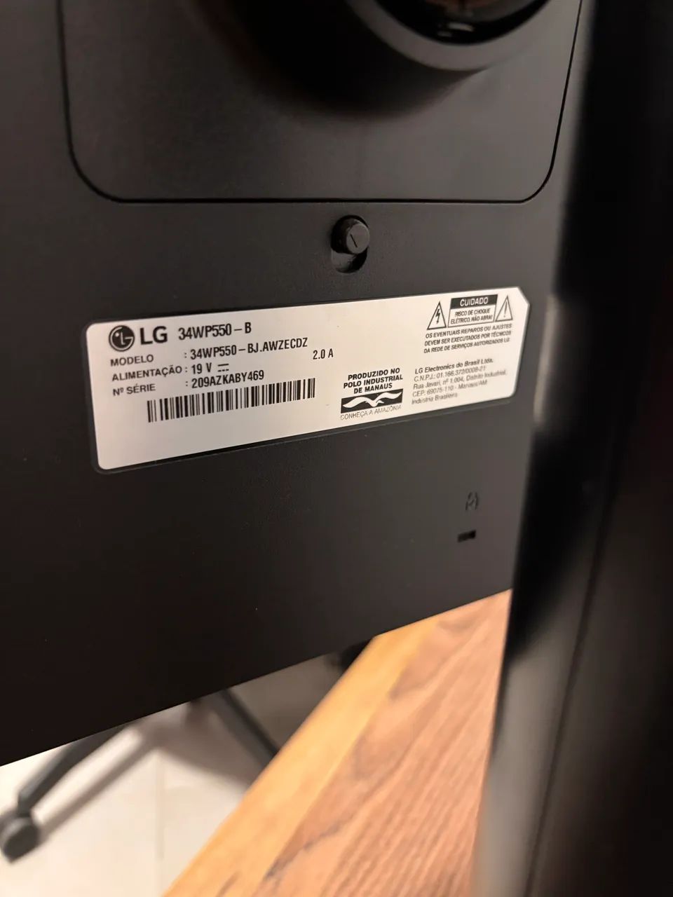 MONITOR - LG - ULTRAWIDE - 34 POLEGADAS - Foto 3