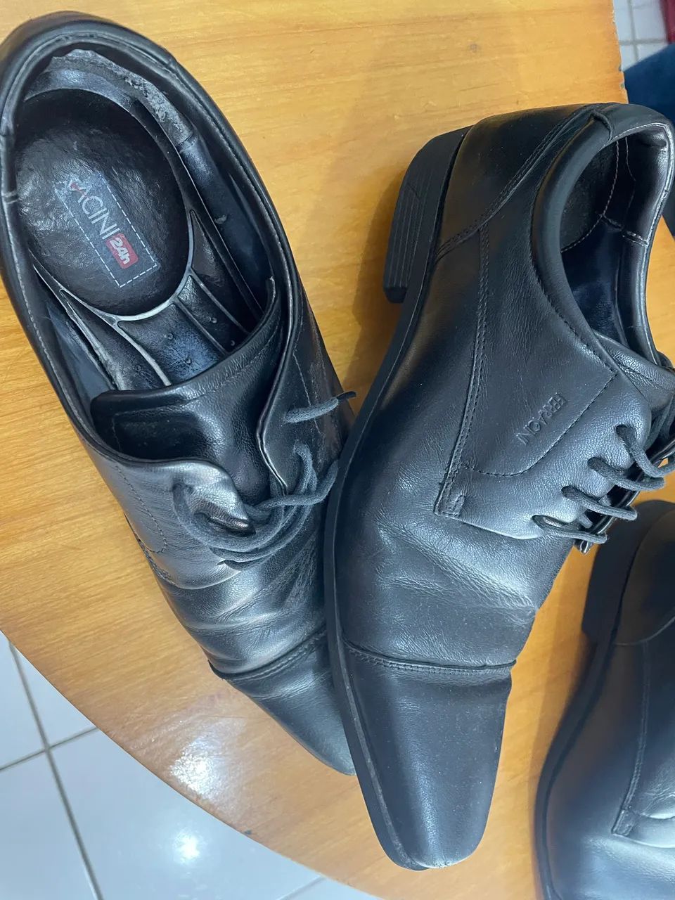 Sapato ferracini preto tam 42 - Foto 3