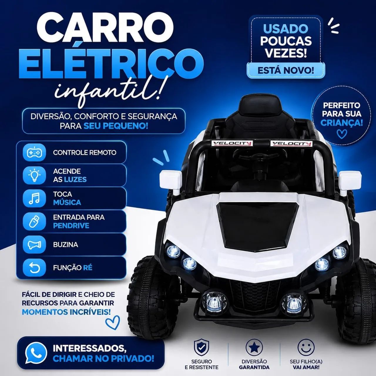 Carrinho elétrico 