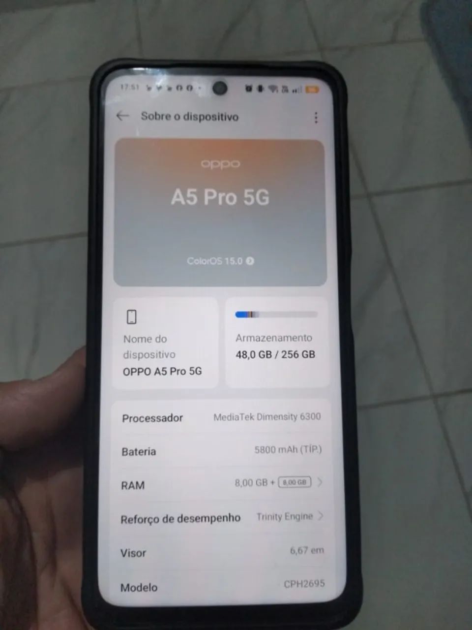 Celular oppo A5 pro 5G. Leia o anúncio  - Foto 4