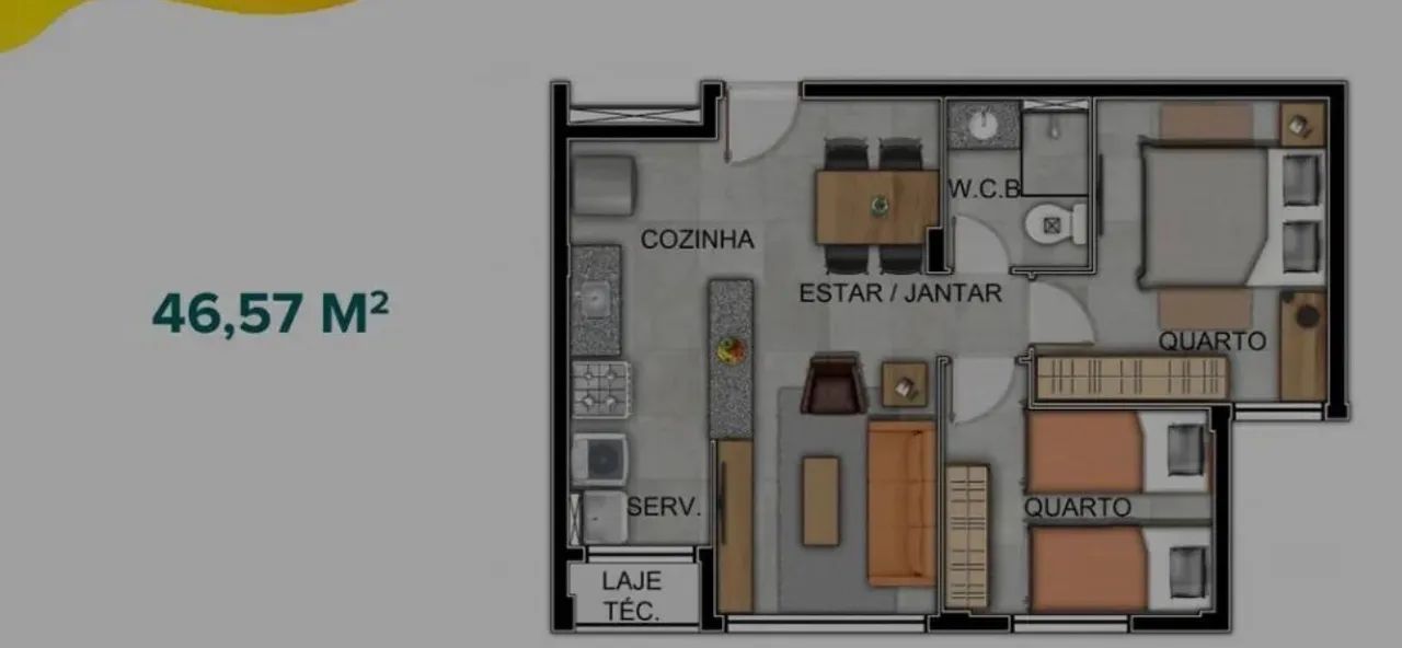VENDO APARTAMENTO NO CANAÃ (EXTRA) - Foto 2