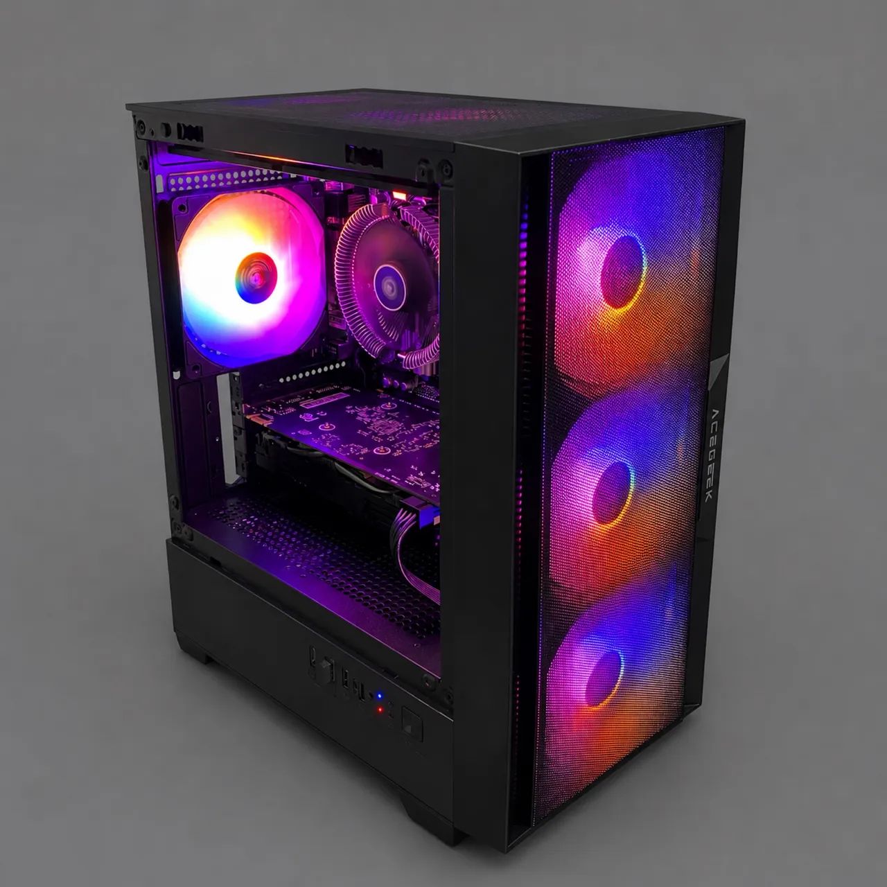 PC Gamer Intel i3 8100 com GTX 1050Ti 4GB - Computadores e