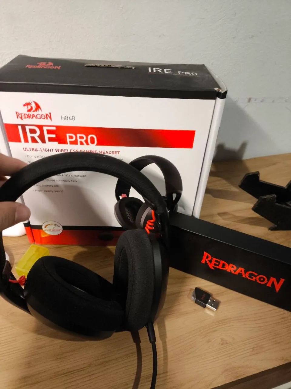 Fone headset Redragon ire pro - Foto 4