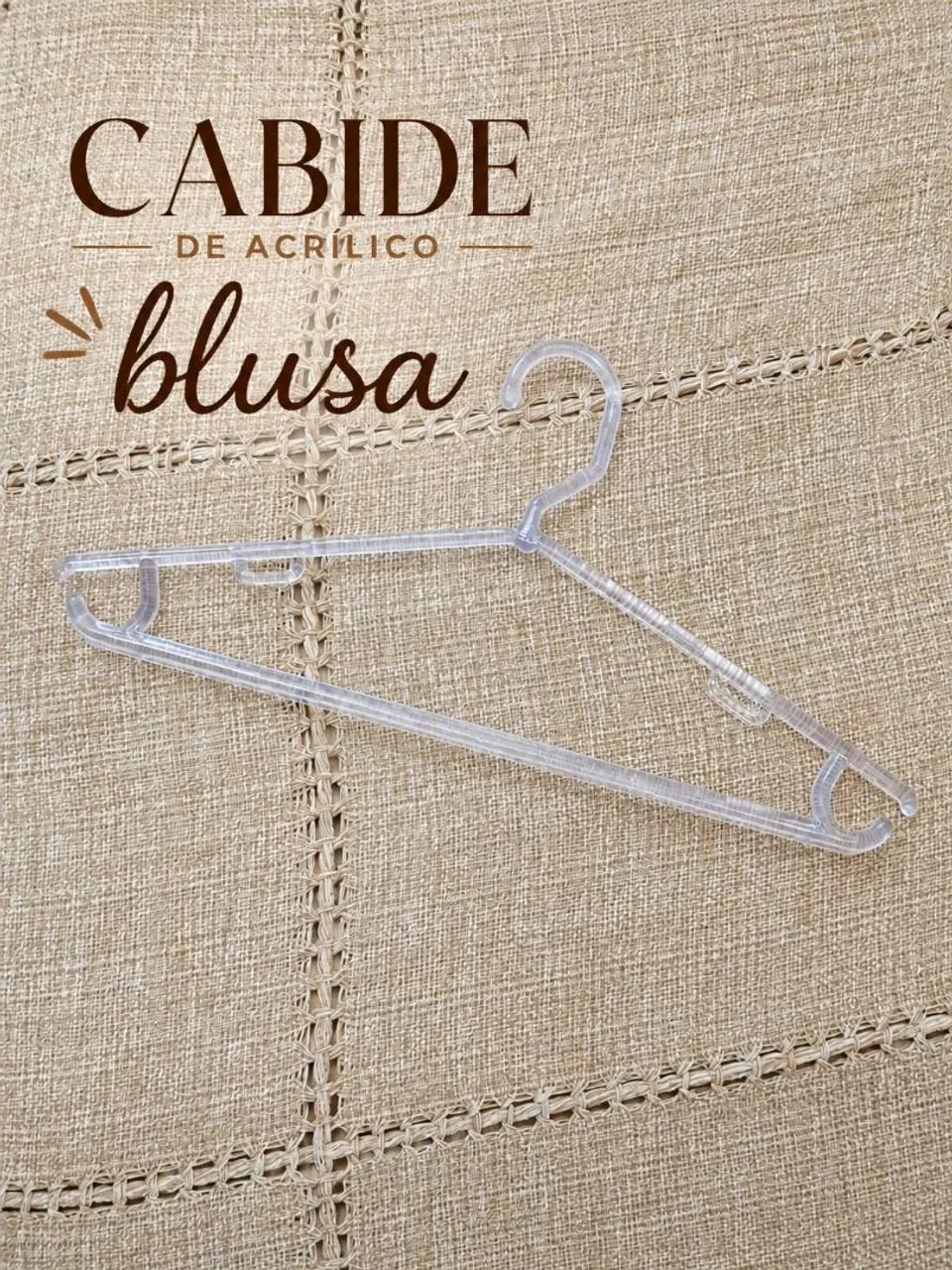 Cabides  (plastico/ acrílico/ madeira) - Foto 2