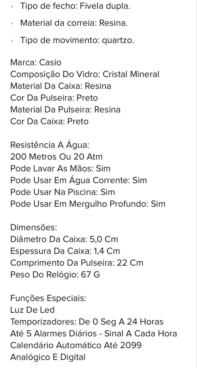 Relógio Casio G Choque GA100 - Foto 4