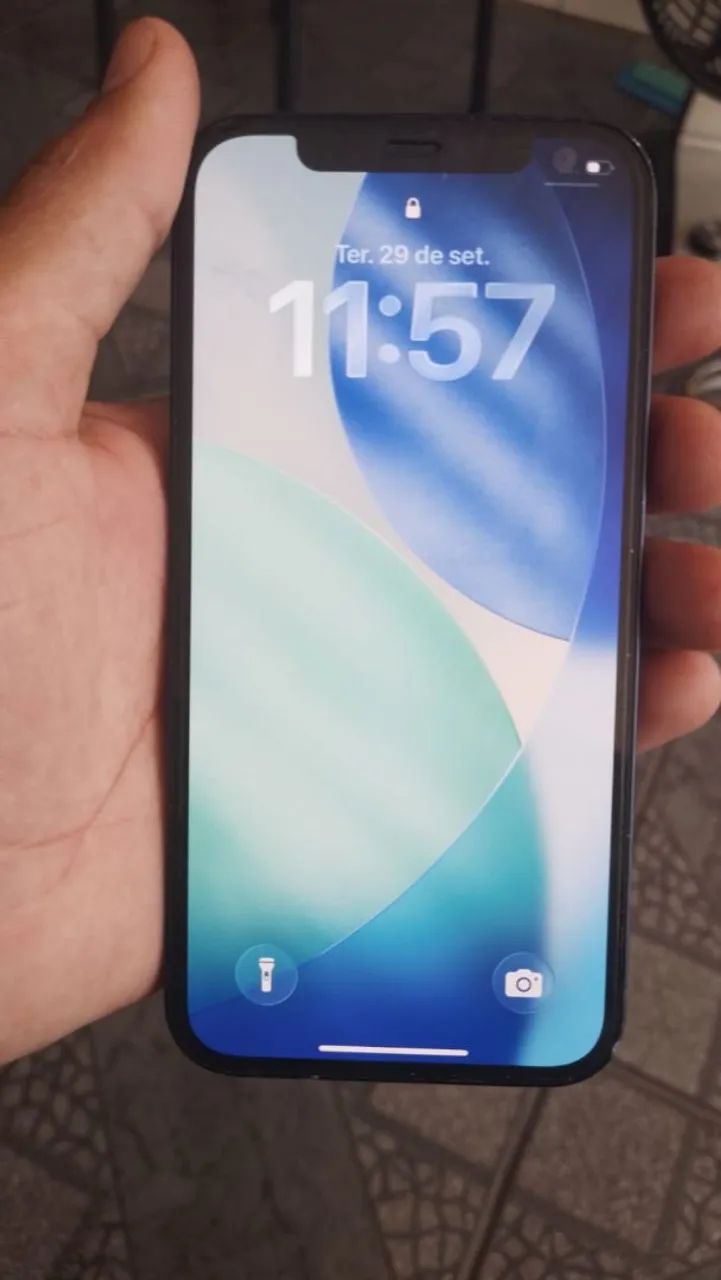 IPhone 12 128Gb Face ID funcionando perfeitamente, 81%de bateria,chama Whats * - Foto 4