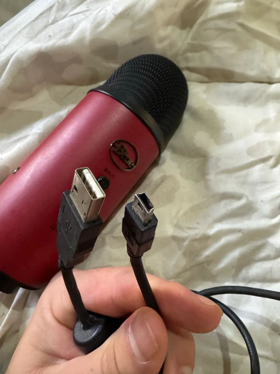 Microfone Blue Yeti (Vermelho Especial) - Foto 2