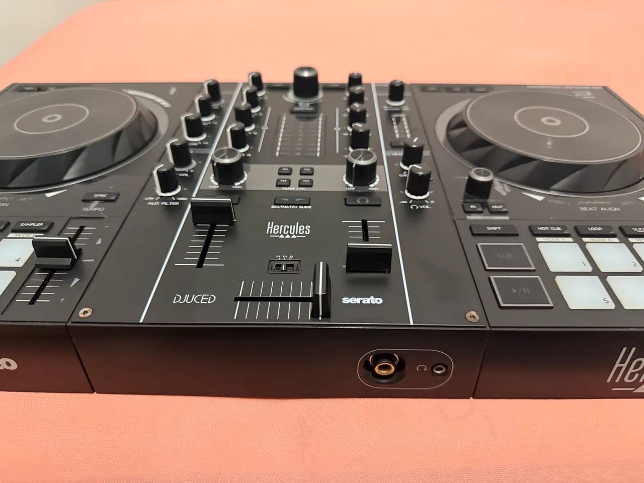 CONTROLADORA DJ HÉRCULES INPULSE 500 + CASE + CAIXA + MANUAL - Foto 2
