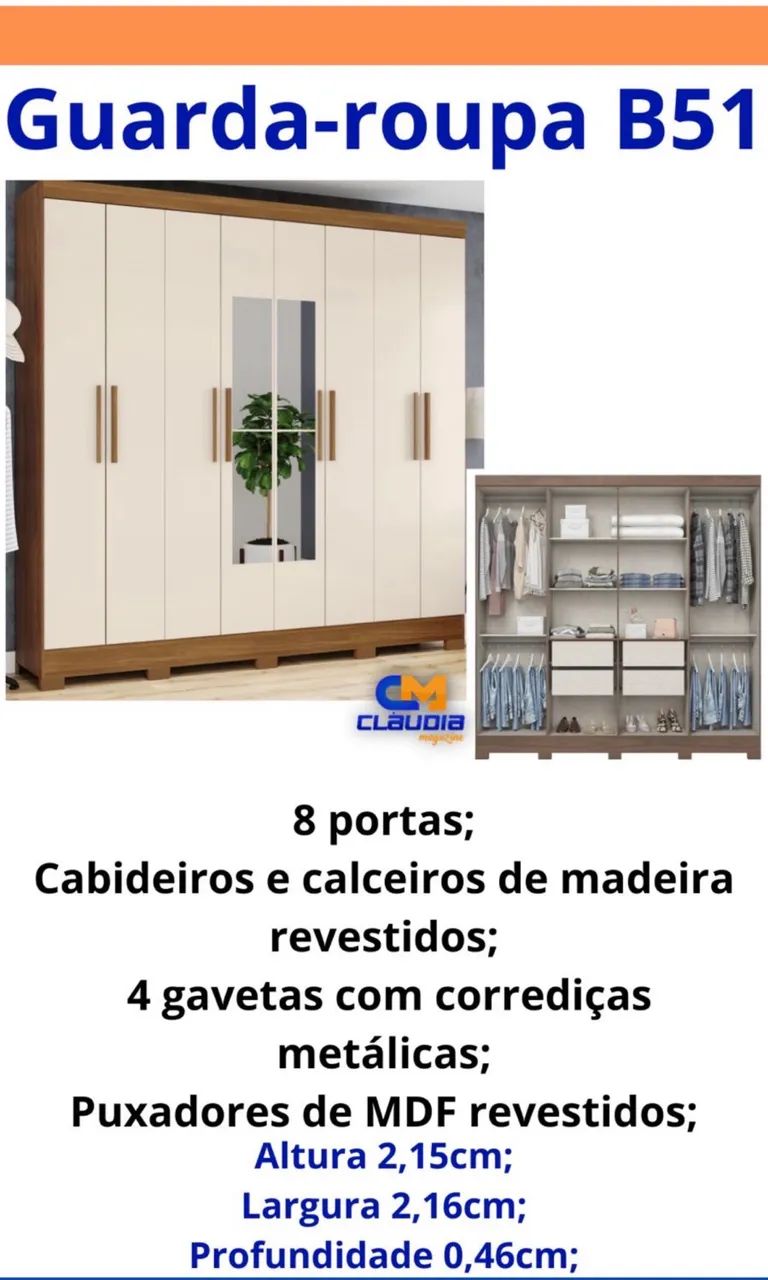 Guarda roupas Grande - Foto 4