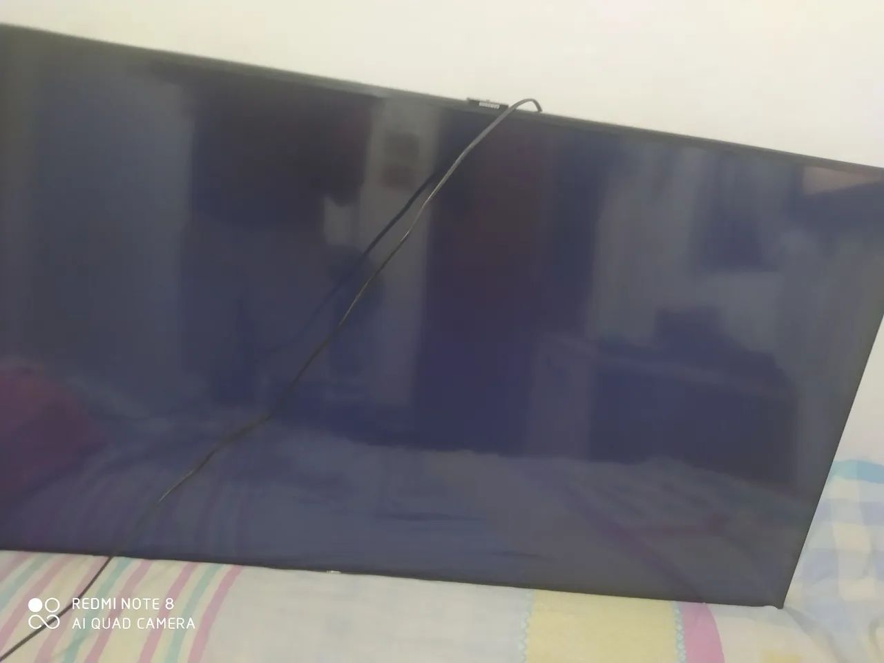 TV SAMSUNG 50 POLEGADAS COM DEFEITO, SO TEM ÁUDIO. - Foto 4