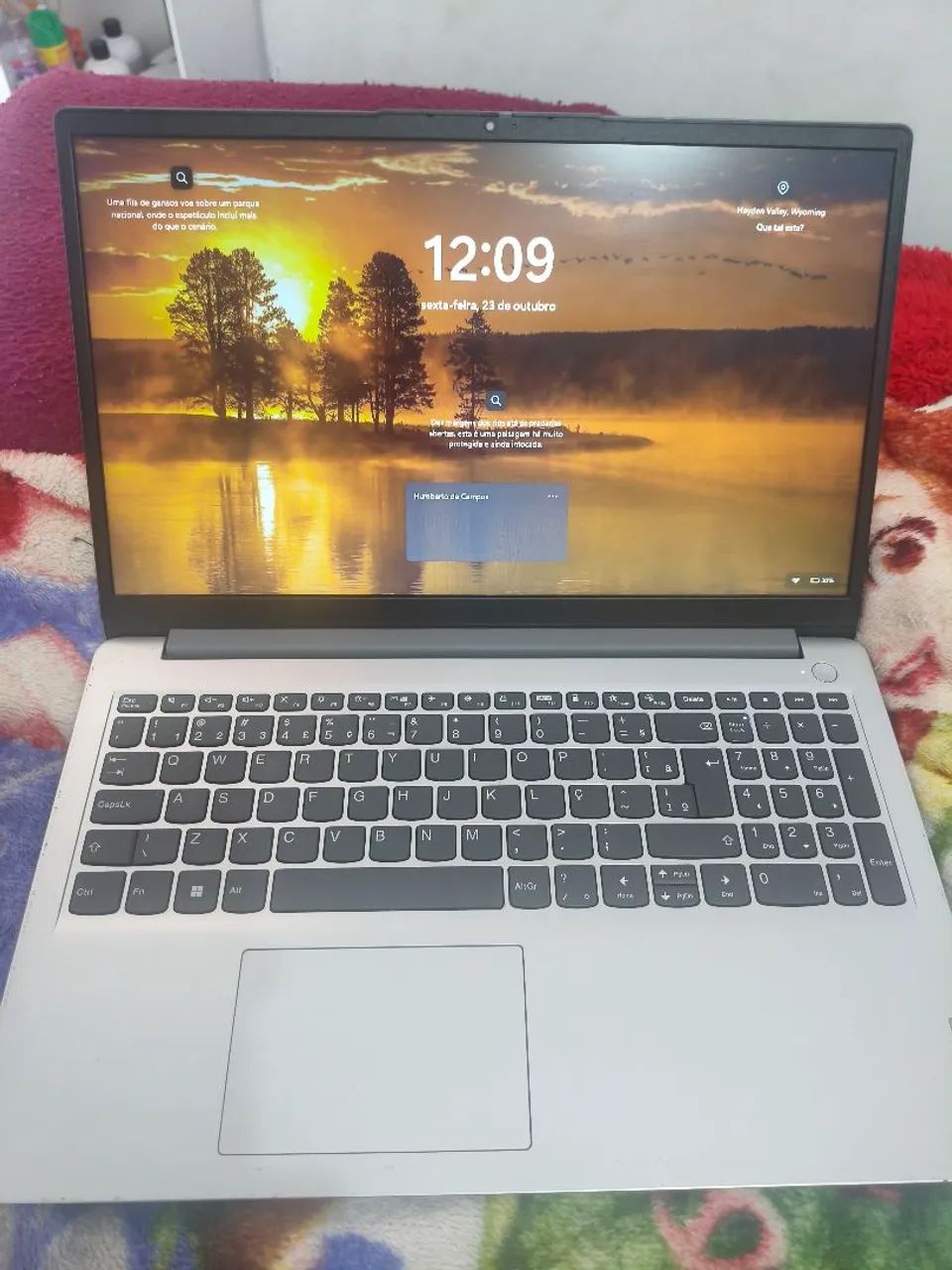 Vendo notebook lenovo 