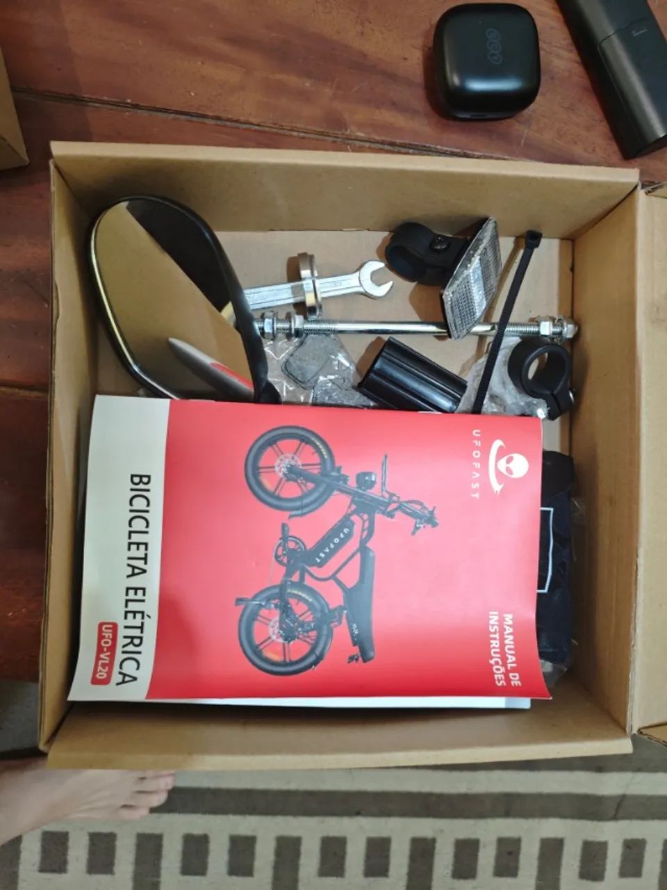 Bicicleta elétrica V9 Max - Foto 4
