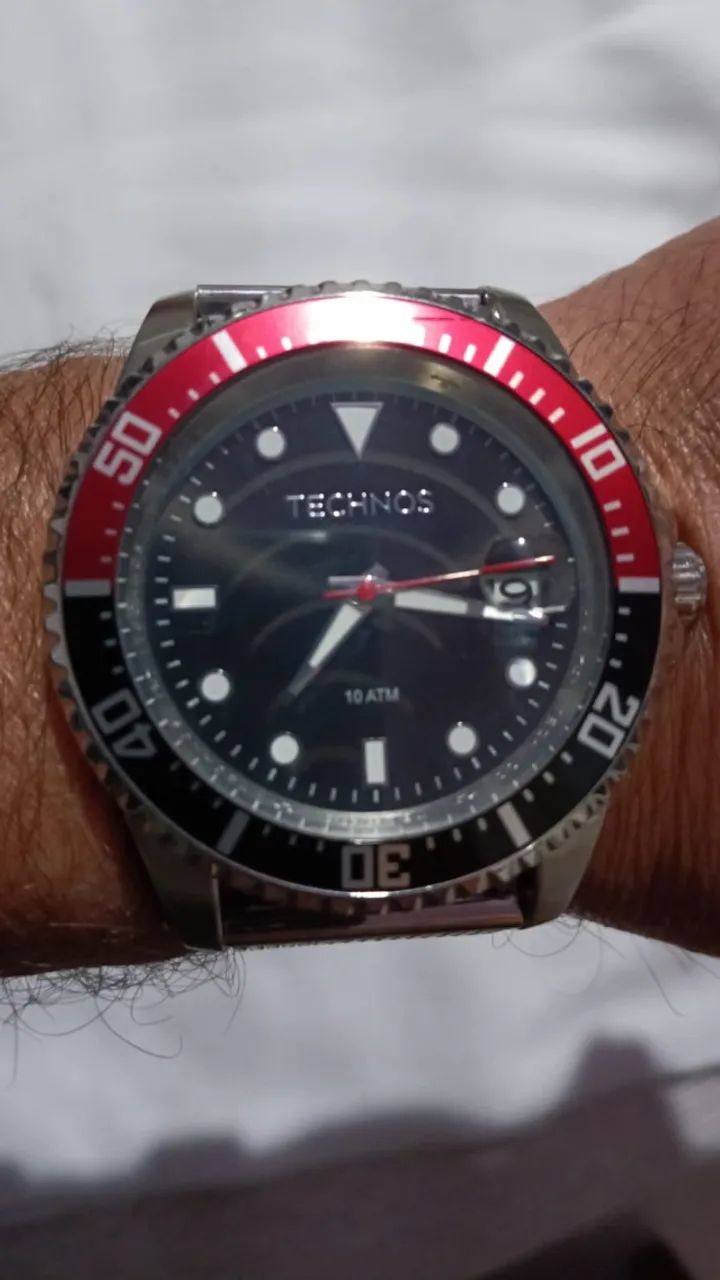 Relógio Technos Skymaster Masculino Modelo 2415cj/0p - Foto 5